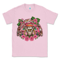 Bubblegum Pink pink floral baby goat rainbow Classic Tee - BarkalooDesign