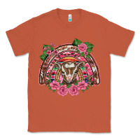 Copper pink floral baby goat rainbow Classic Tee - BarkalooDesign