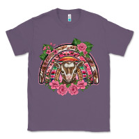 Lavender pink floral baby goat rainbow Classic Tee - BarkalooDesign