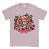 Lilac pink floral baby goat rainbow Classic Tee - BarkalooDesign