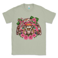 Matcha pink floral baby goat rainbow Classic Tee - BarkalooDesign