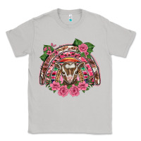 Moon Dust pink floral baby goat rainbow Classic Tee - BarkalooDesign