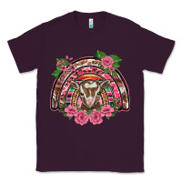 Plum pink floral baby goat rainbow Classic Tee - BarkalooDesign