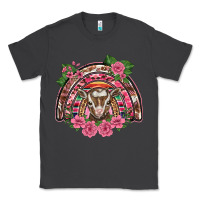 Smoke pink floral baby goat rainbow Classic Tee - BarkalooDesign
