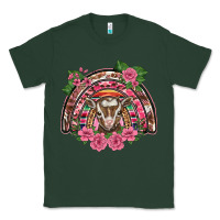 Sports Green pink floral baby goat rainbow Classic Tee - BarkalooDesign