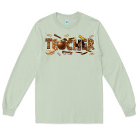 Matcha melanin teacher Long Sleeve Tee - texasbilliewilder
