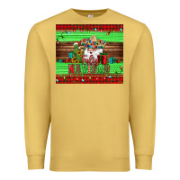 Antique Gold feliz navidad spanish christmas santa tumbler Premium Sweatshirt - Jasminsmagicworld
