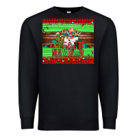 Black feliz navidad spanish christmas santa tumbler Premium Sweatshirt - Jasminsmagicworld