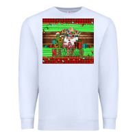 White feliz navidad spanish christmas santa tumbler Premium Sweatshirt - Jasminsmagicworld