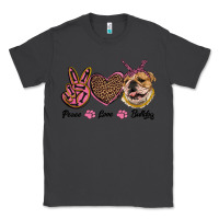 Smoke peace love bulldog Classic Tee - RanaPortraitStore