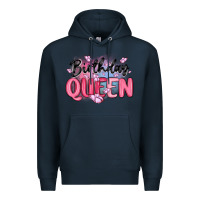 Navy birthday queen Premium Hoodie - MaliasSmallBusiness