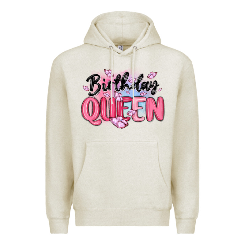 Birthday Queen Premium Hoodie by MaliasSmallBusiness | Teevron
