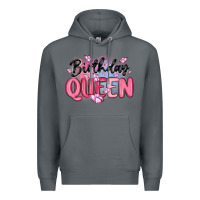Rock birthday queen Premium Hoodie - MaliasSmallBusiness