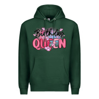 Sports Green birthday queen Premium Hoodie - MaliasSmallBusiness