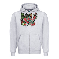 Heather Grey kentucky Zipper Hoodie - SublimationCraftShop