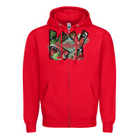 Red kentucky Zipper Hoodie - SublimationCraftShop