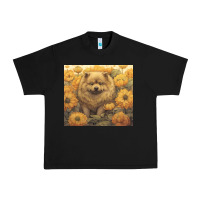 Black chow chow Urban Heavy Tee - Unal Design