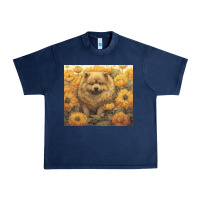 Navy chow chow Urban Heavy Tee - Unal Design