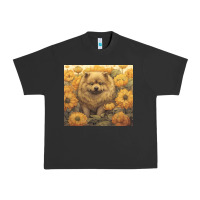 Pigment Black chow chow Urban Heavy Tee - Unal Design