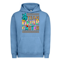 Pigment Pebble Blue team kindergarten Urban Hoodie - NancyCooperArtShop