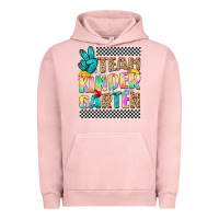 Pigment Salmon team kindergarten Urban Hoodie - NancyCooperArtShop