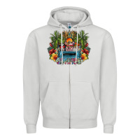 Dove Grey summer Zipper Hoodie - SublimationCraftShop