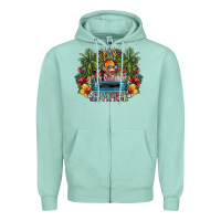 Seafoam summer Zipper Hoodie - SublimationCraftShop