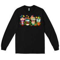 Black cinco de mayo coffee cups Long Sleeve Tee - AdoDesignShop