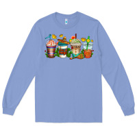 Colony Blue cinco de mayo coffee cups Long Sleeve Tee - AdoDesignShop