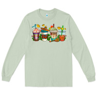 Matcha cinco de mayo coffee cups Long Sleeve Tee - AdoDesignShop