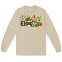 Mushroom cinco de mayo coffee cups Long Sleeve Tee - AdoDesignShop