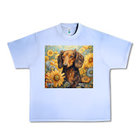 Grape Ice dachshund Urban Heavy Tee - Unal Design