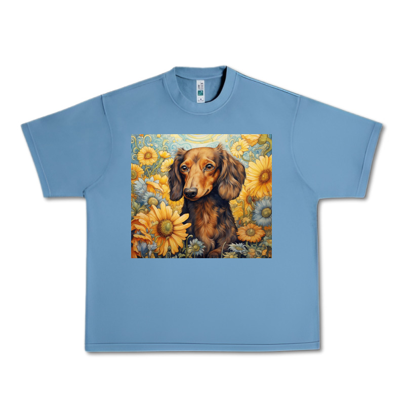 Dachshund Urban Heavy Tee by Unal Design | Teevron