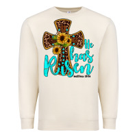Sandshell he has risen Premium Sweatshirt - JahusDesignShop