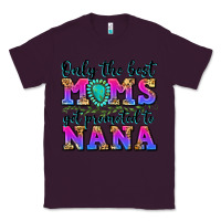 Plum only the best moms get promoted to nana Classic Tee - Zillion Design Studio