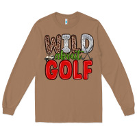 Toasted Coconut wild about golf Long Sleeve Tee - Zillion Design Studio