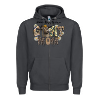 Smoke kinda busy being a goat mom Zipper Hoodie - CowhideDigitalArt