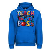 Cobalt teach like a boss Urban Hoodie - NancyCooperArtShop