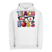 Pigment Lunar Rock teach like a boss Urban Hoodie - NancyCooperArtShop