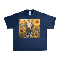 Navy dalmatian Urban Heavy Tee - Unal Design