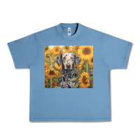 Pebble Blue dalmatian Urban Heavy Tee - Unal Design