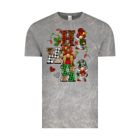 Cloud Rock christmas ho ho ho gnomes Vintage Tee - BarkalooDesign
