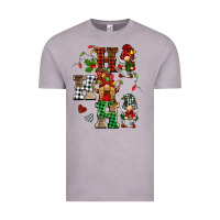 Vintage Zinc christmas ho ho ho gnomes Vintage Tee - BarkalooDesign