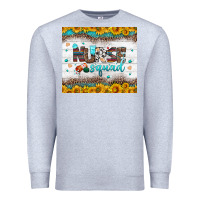 Heather Grey nurse squad tumbler Premium Sweatshirt - BundleAndBundleShop