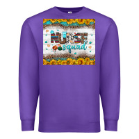 Purple nurse squad tumbler Premium Sweatshirt - BundleAndBundleShop