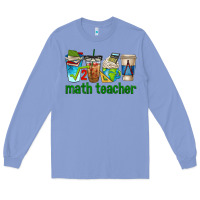 Colony Blue math teacher coffee cups Long Sleeve Tee - texasbilliewilder