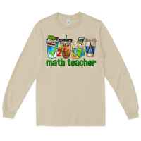 Mushroom math teacher coffee cups Long Sleeve Tee - texasbilliewilder