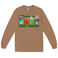 Toasted Coconut math teacher coffee cups Long Sleeve Tee - texasbilliewilder