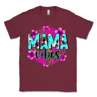 Burgundy mama vibes Classic Tee - Zillion Design Studio