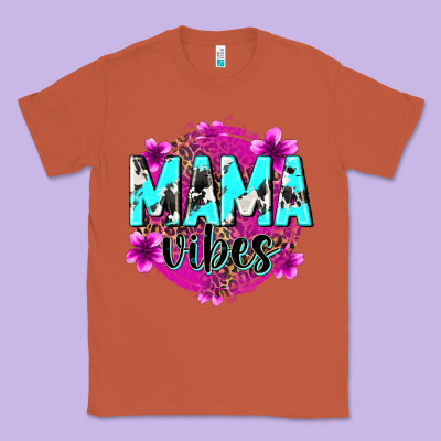 Mama Vibes Classic Tee Designed By Zillion Design Studio